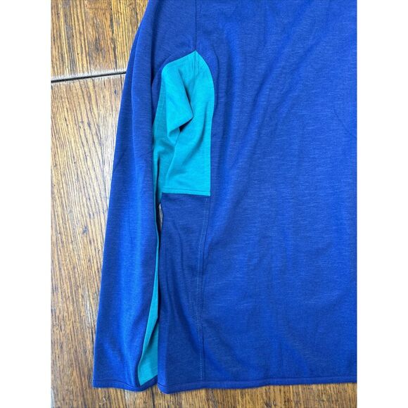 NWT Chaps Pullover 1/4 Zip Windbreaker Size Men's XL 40 UPF Blue - Picture 16 of 16